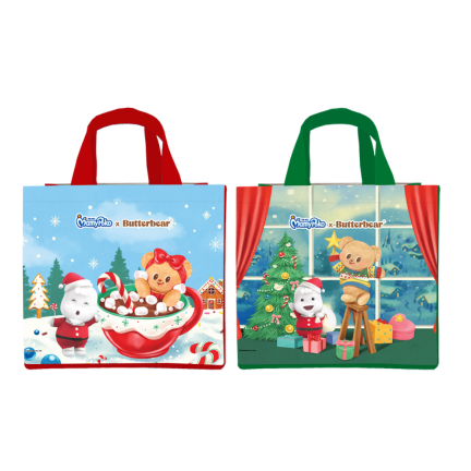 กระเป๋าผ้าวันคริสต์มาสของน้องเนยและโพโคจัง